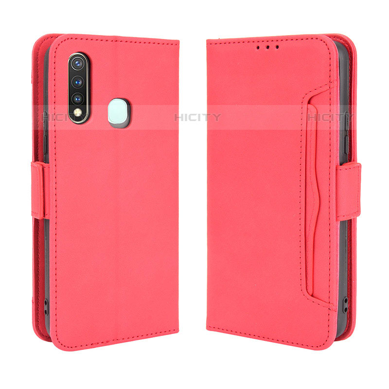 Funda de Cuero Cartera con Soporte Carcasa BY3 para Vivo iQOO U3 4G