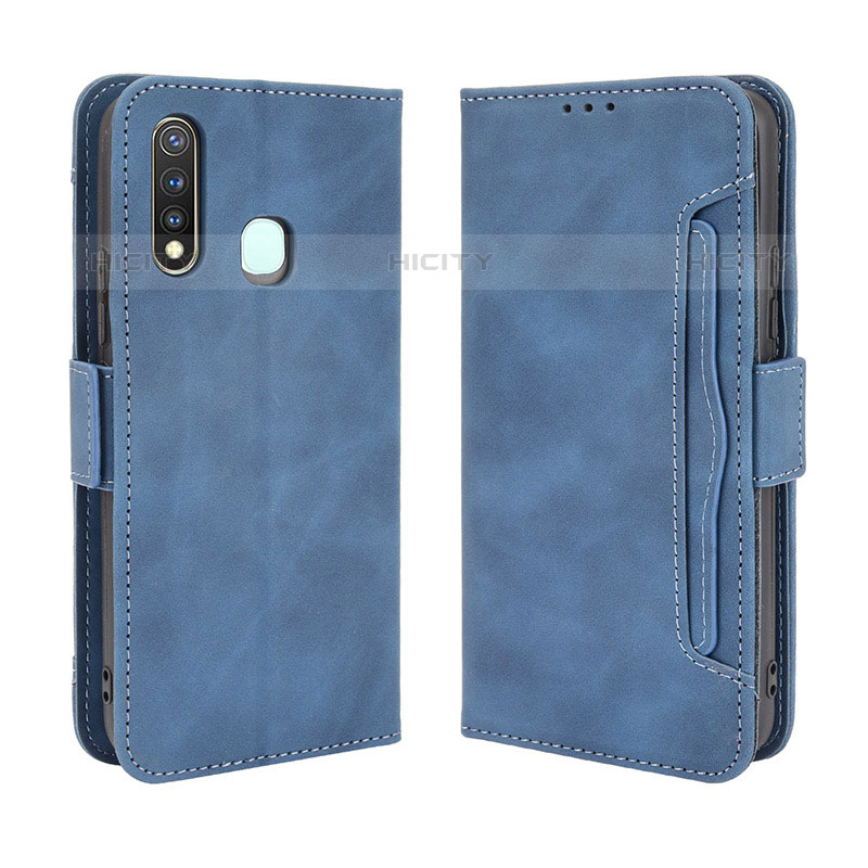 Funda de Cuero Cartera con Soporte Carcasa BY3 para Vivo iQOO U3 4G