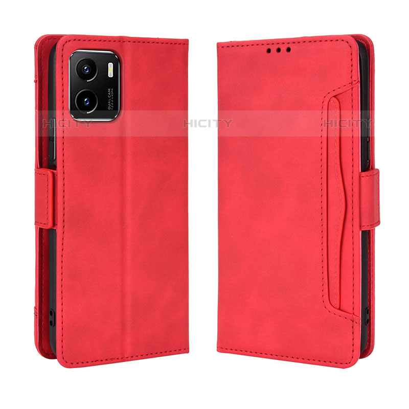 Funda de Cuero Cartera con Soporte Carcasa BY3 para Vivo iQOO U5x