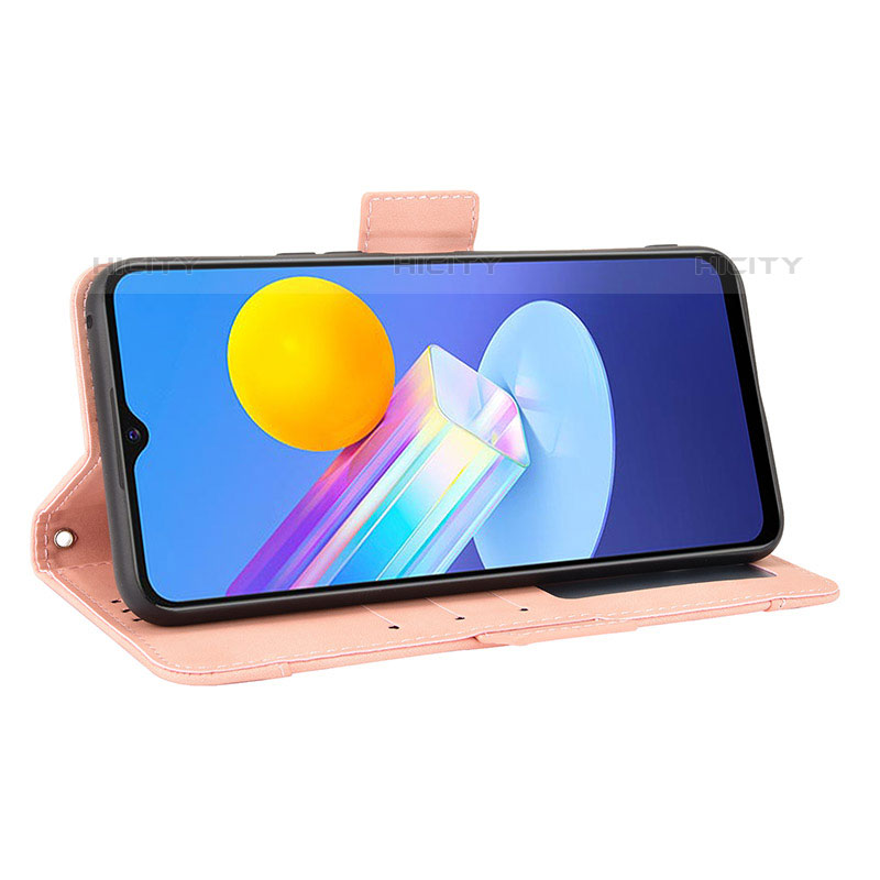 Funda de Cuero Cartera con Soporte Carcasa BY3 para Vivo iQOO Z3 5G