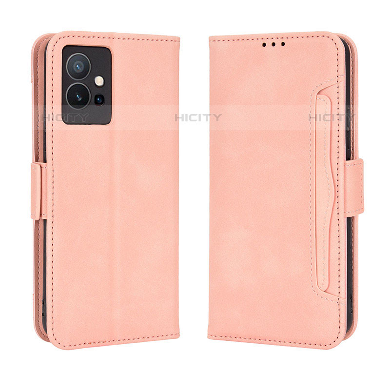 Funda de Cuero Cartera con Soporte Carcasa BY3 para Vivo iQOO Z6 5G