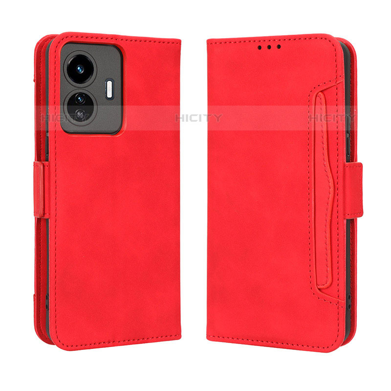 Funda de Cuero Cartera con Soporte Carcasa BY3 para Vivo iQOO Z6 Lite 5G