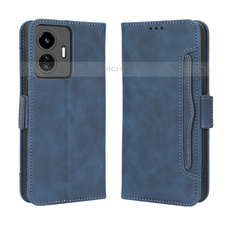 Funda de Cuero Cartera con Soporte Carcasa BY3 para Vivo iQOO Z6 Lite 5G