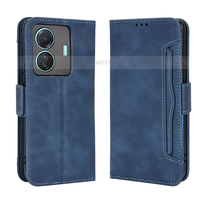 Funda de Cuero Cartera con Soporte Carcasa BY3 para Vivo iQOO Z6 Pro 5G