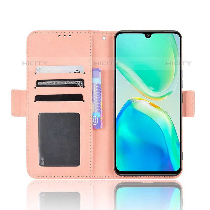 Funda de Cuero Cartera con Soporte Carcasa BY3 para Vivo iQOO Z6 Pro 5G