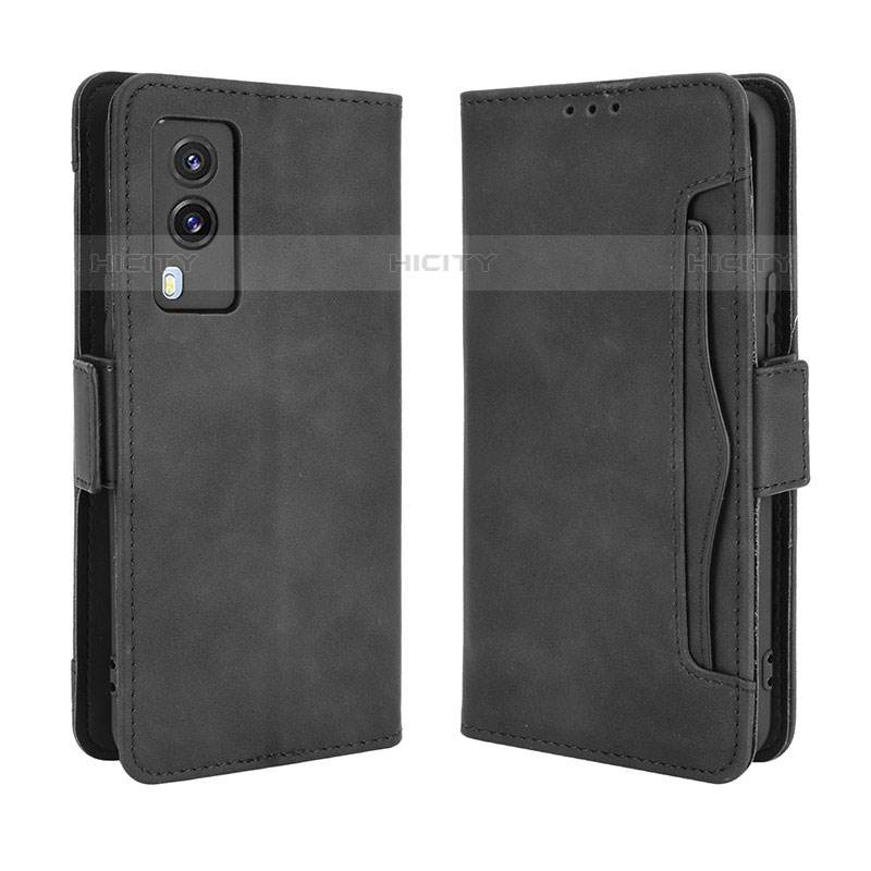 Funda de Cuero Cartera con Soporte Carcasa BY3 para Vivo V21e 5G