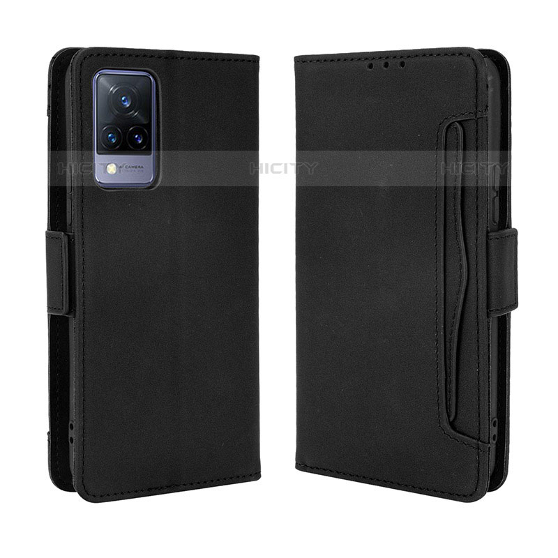 Funda de Cuero Cartera con Soporte Carcasa BY3 para Vivo V21s 5G