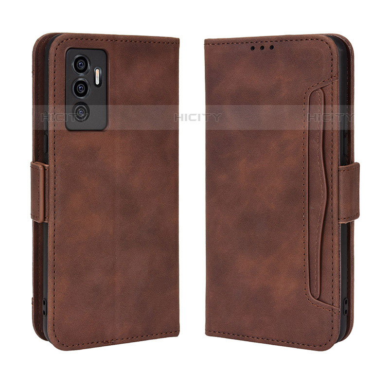 Funda de Cuero Cartera con Soporte Carcasa BY3 para Vivo V23e