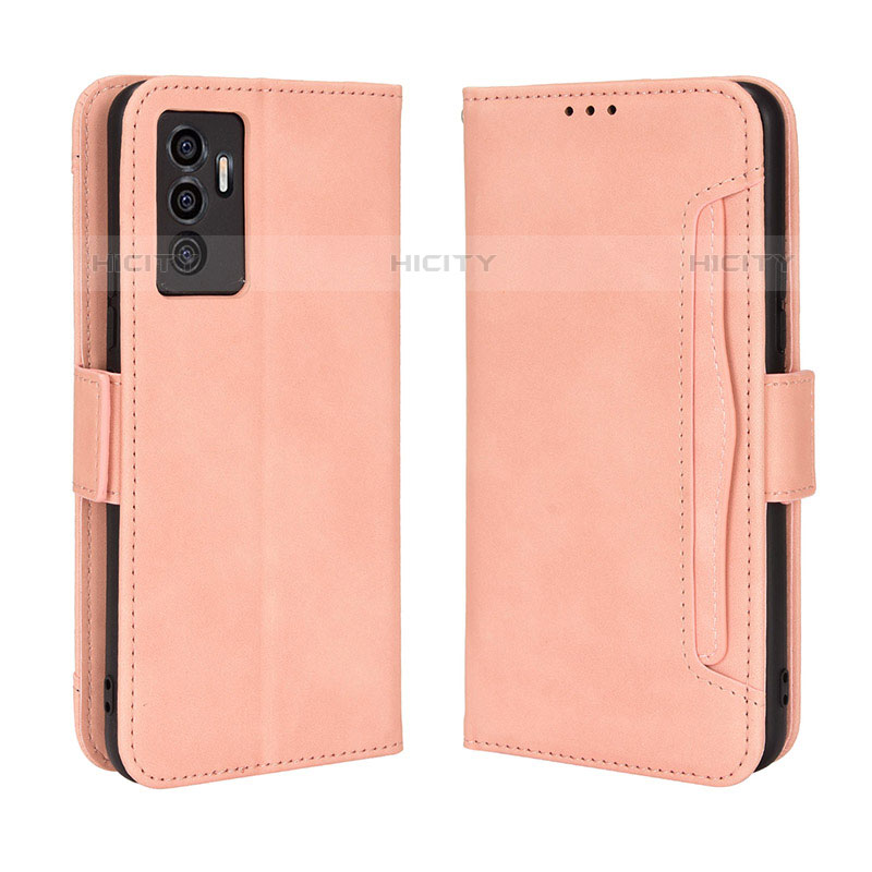 Funda de Cuero Cartera con Soporte Carcasa BY3 para Vivo V23e 5G