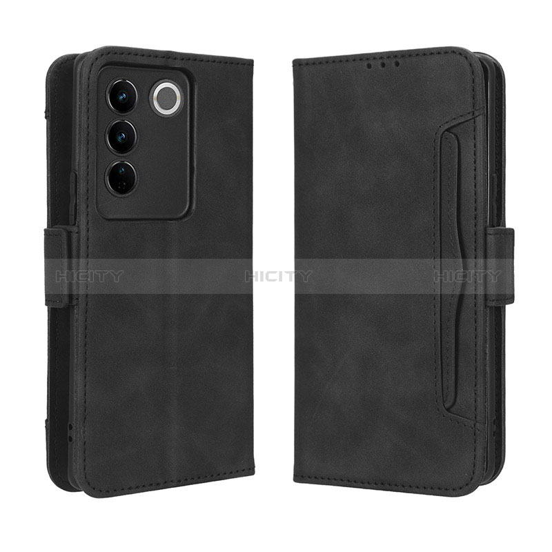 Funda de Cuero Cartera con Soporte Carcasa BY3 para Vivo V27 5G