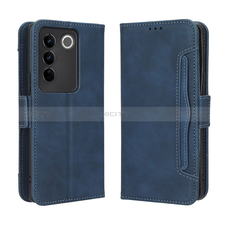 Funda de Cuero Cartera con Soporte Carcasa BY3 para Vivo V27 5G