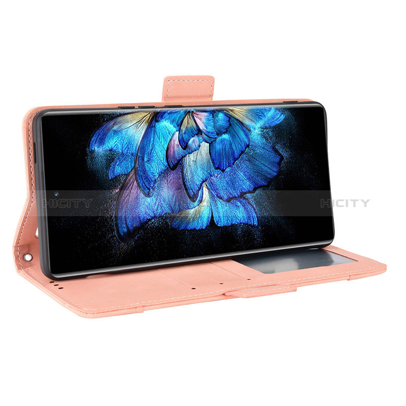 Funda de Cuero Cartera con Soporte Carcasa BY3 para Vivo X Note