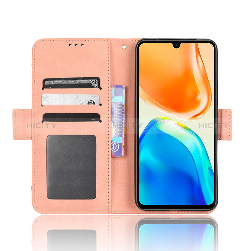 Funda de Cuero Cartera con Soporte Carcasa BY3 para Vivo X80 Lite 5G