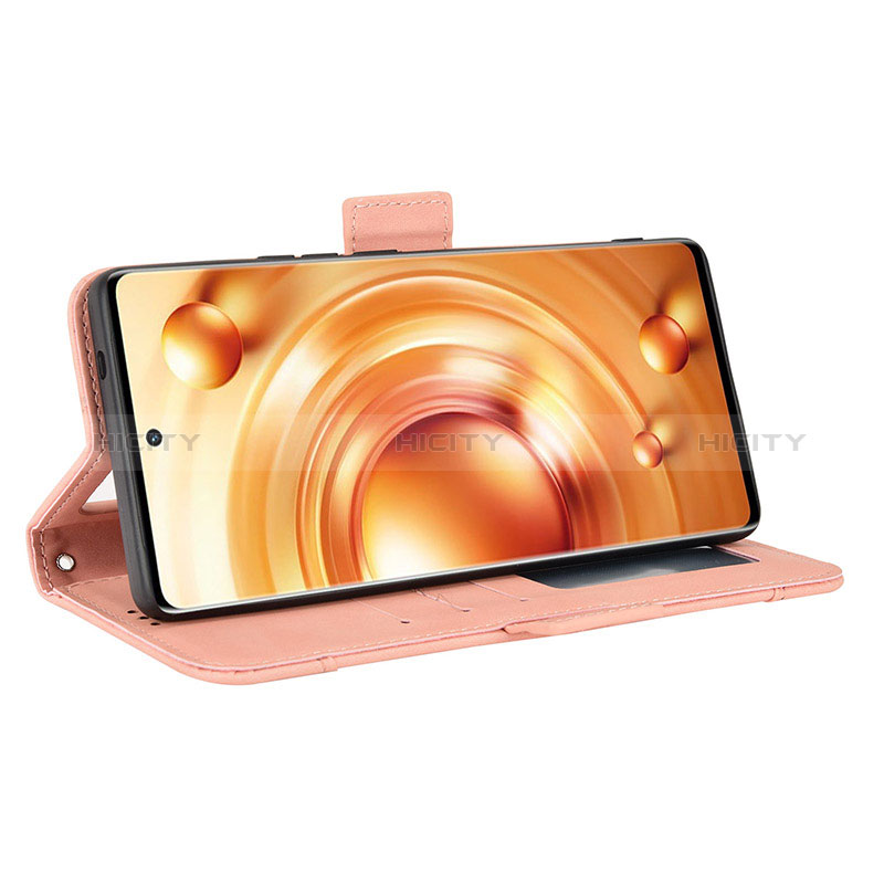 Funda de Cuero Cartera con Soporte Carcasa BY3 para Vivo X80 Pro 5G