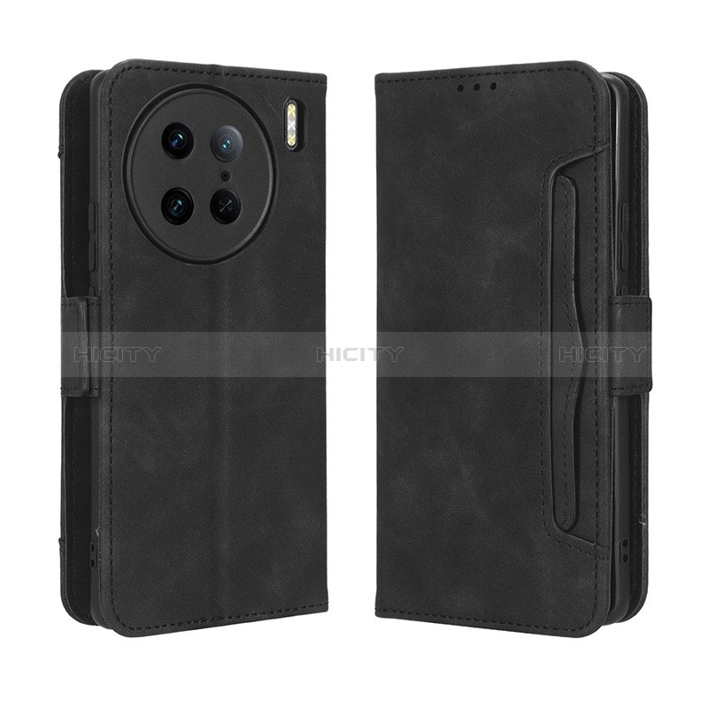 Funda de Cuero Cartera con Soporte Carcasa BY3 para Vivo X90 Pro 5G