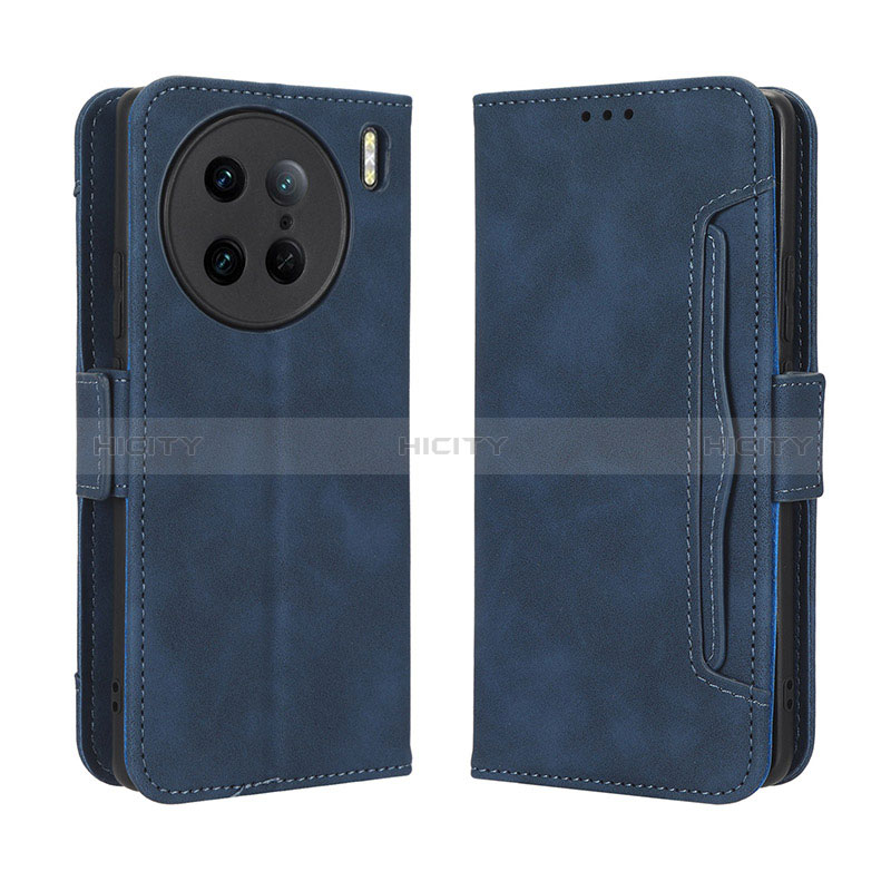 Funda de Cuero Cartera con Soporte Carcasa BY3 para Vivo X90 Pro 5G