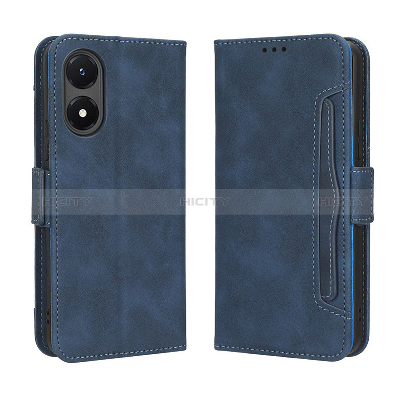 Funda de Cuero Cartera con Soporte Carcasa BY3 para Vivo Y02S