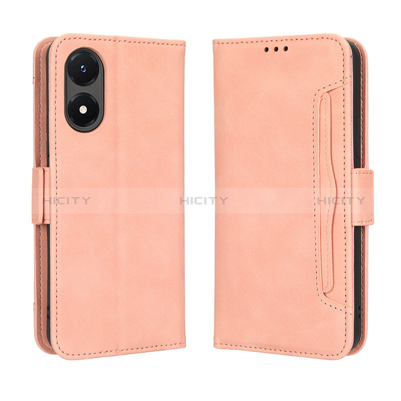 Funda de Cuero Cartera con Soporte Carcasa BY3 para Vivo Y02S