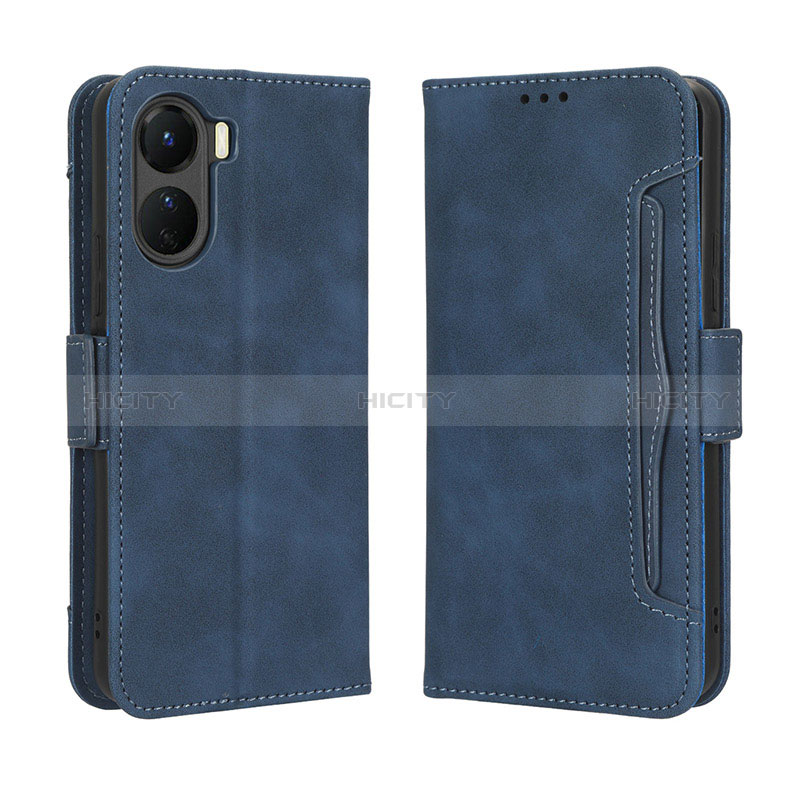 Funda de Cuero Cartera con Soporte Carcasa BY3 para Vivo Y16