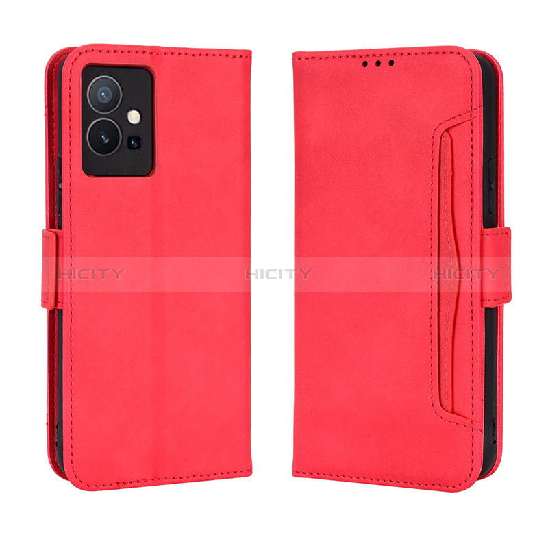 Funda de Cuero Cartera con Soporte Carcasa BY3 para Vivo Y30 5G