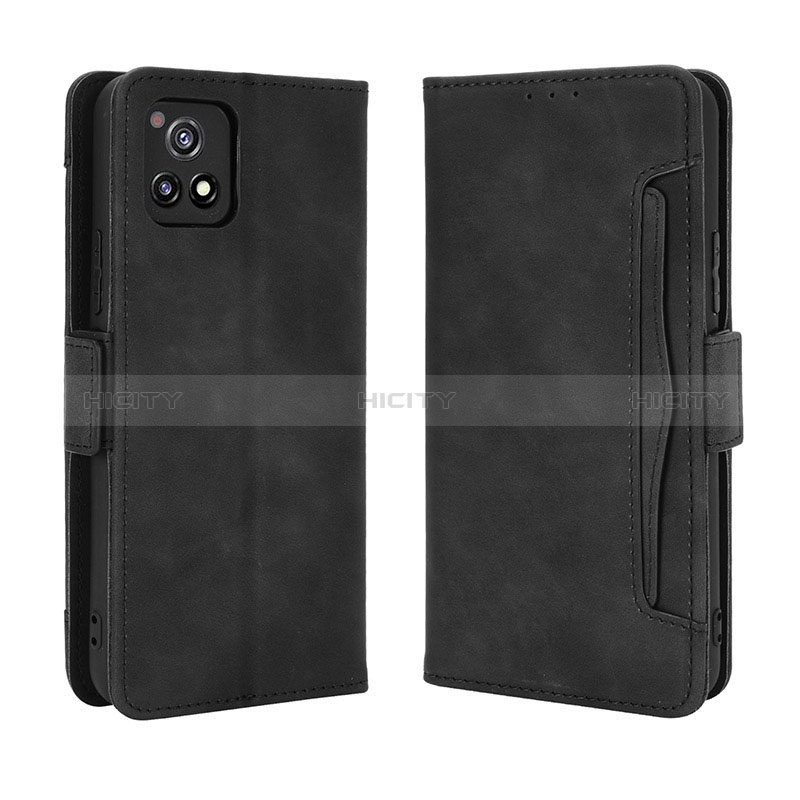 Funda de Cuero Cartera con Soporte Carcasa BY3 para Vivo Y31s 5G Negro