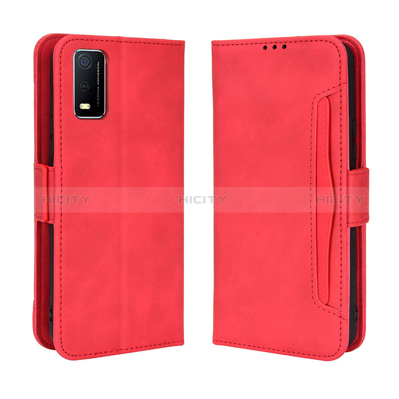 Funda de Cuero Cartera con Soporte Carcasa BY3 para Vivo Y3s (2021)