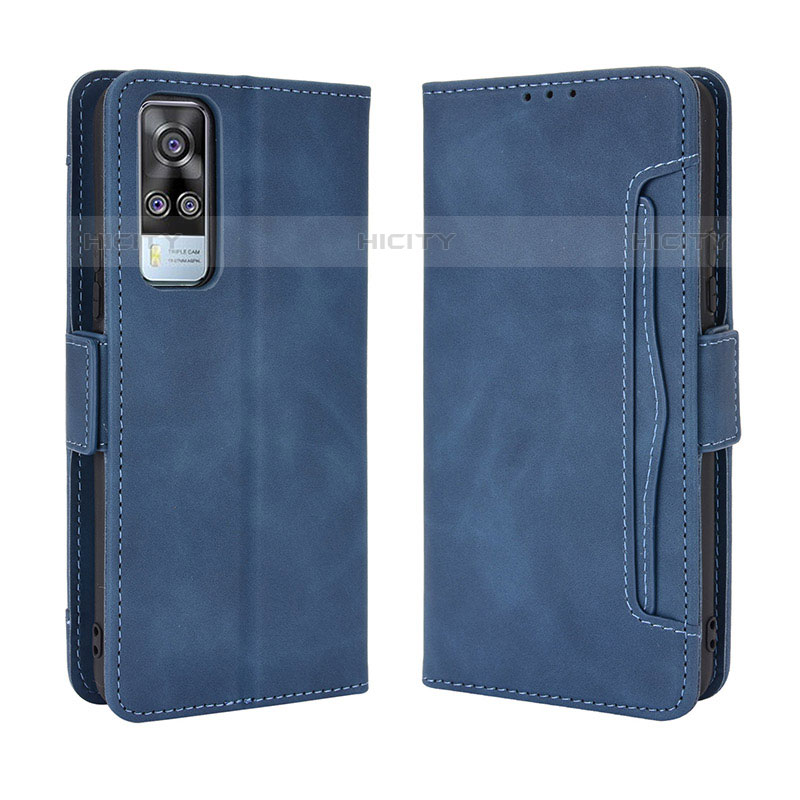 Funda de Cuero Cartera con Soporte Carcasa BY3 para Vivo Y51A