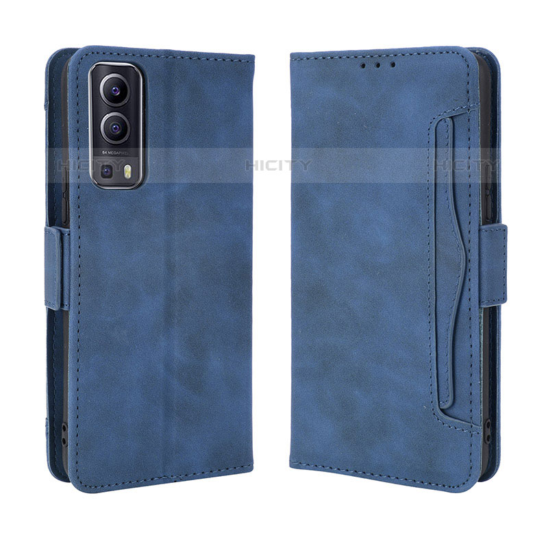 Funda de Cuero Cartera con Soporte Carcasa BY3 para Vivo Y52 5G