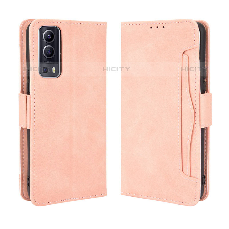 Funda de Cuero Cartera con Soporte Carcasa BY3 para Vivo Y52 5G