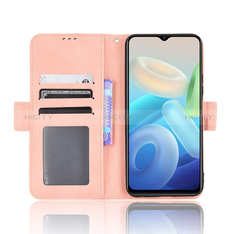 Funda de Cuero Cartera con Soporte Carcasa BY3 para Vivo Y55s 5G