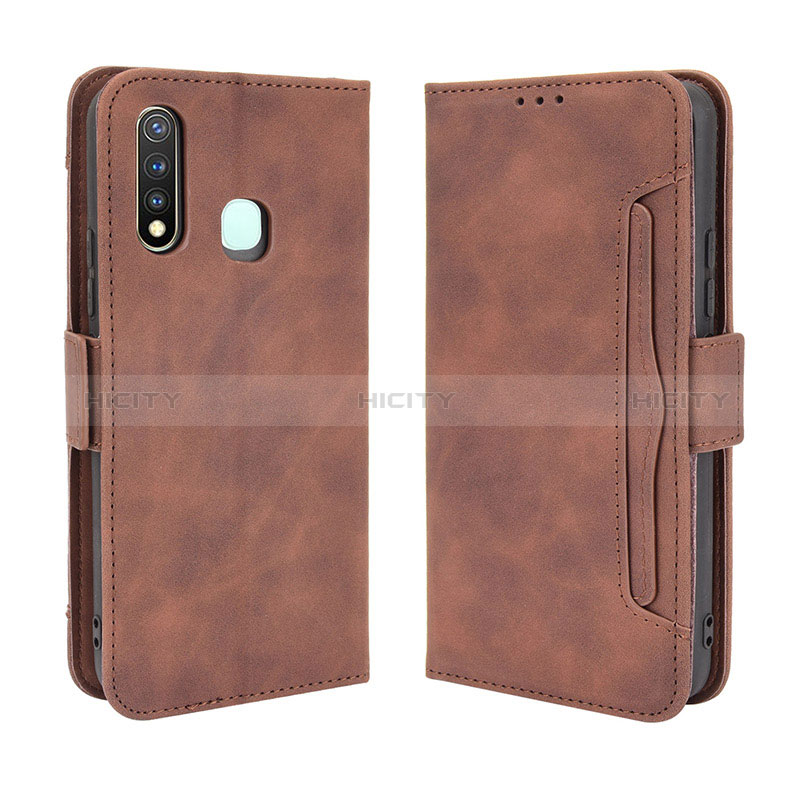 Funda de Cuero Cartera con Soporte Carcasa BY3 para Vivo Y5s