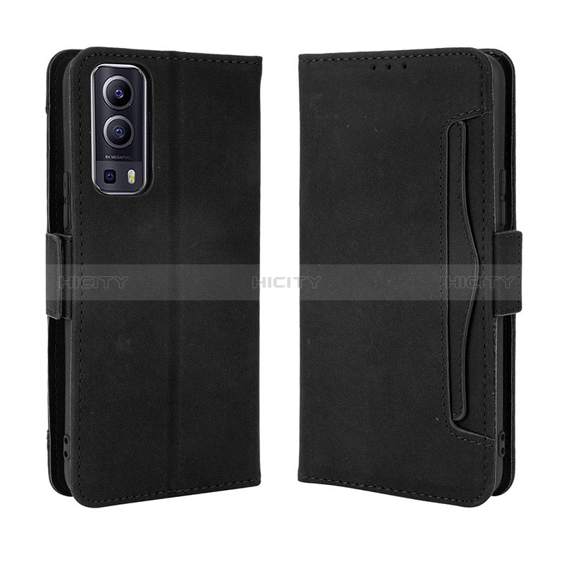 Funda de Cuero Cartera con Soporte Carcasa BY3 para Vivo Y72 5G