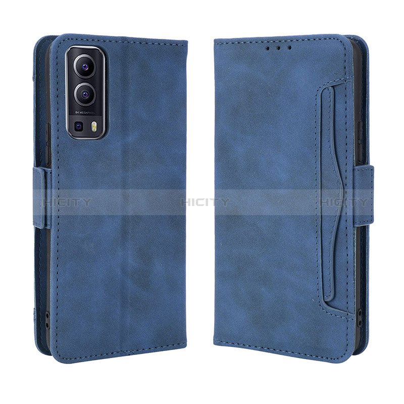 Funda de Cuero Cartera con Soporte Carcasa BY3 para Vivo Y72 5G