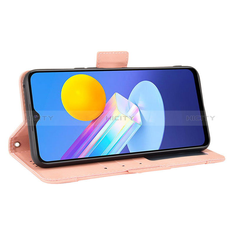 Funda de Cuero Cartera con Soporte Carcasa BY3 para Vivo Y72 5G