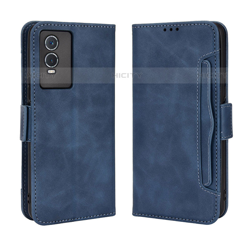 Funda de Cuero Cartera con Soporte Carcasa BY3 para Vivo Y74s 5G