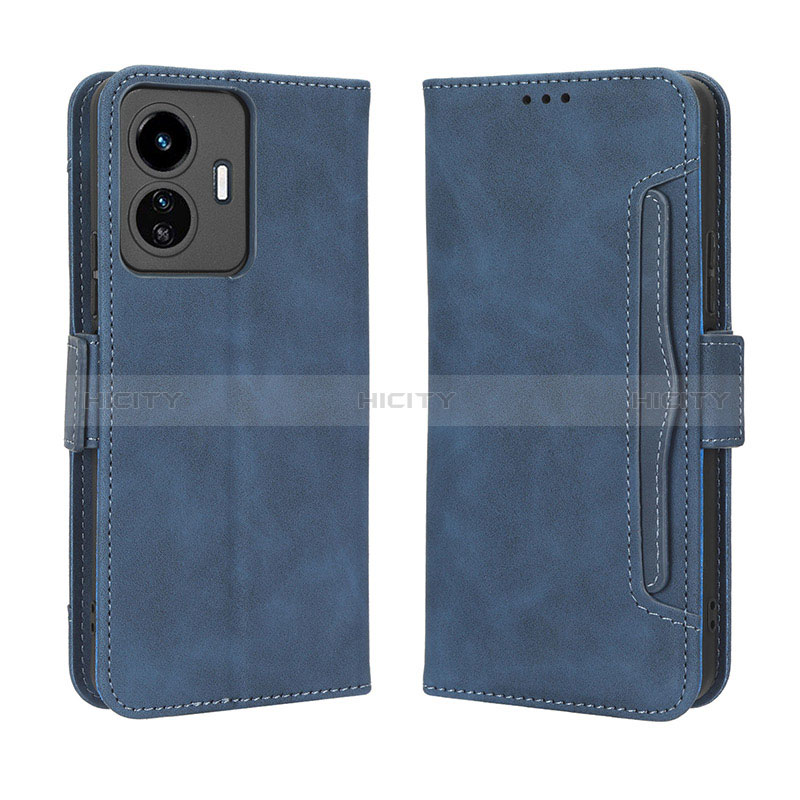 Funda de Cuero Cartera con Soporte Carcasa BY3 para Vivo Y77e 5G