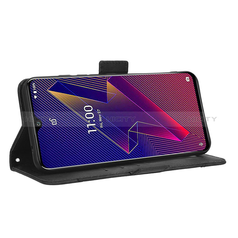 Funda de Cuero Cartera con Soporte Carcasa BY3 para Wiko Power U20