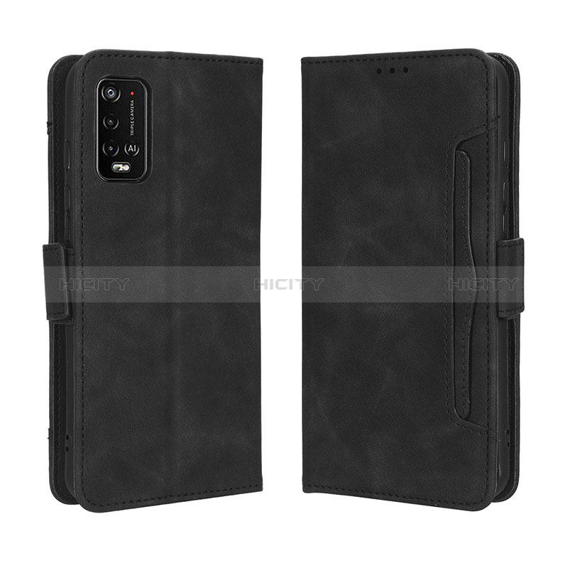 Funda de Cuero Cartera con Soporte Carcasa BY3 para Wiko Power U20