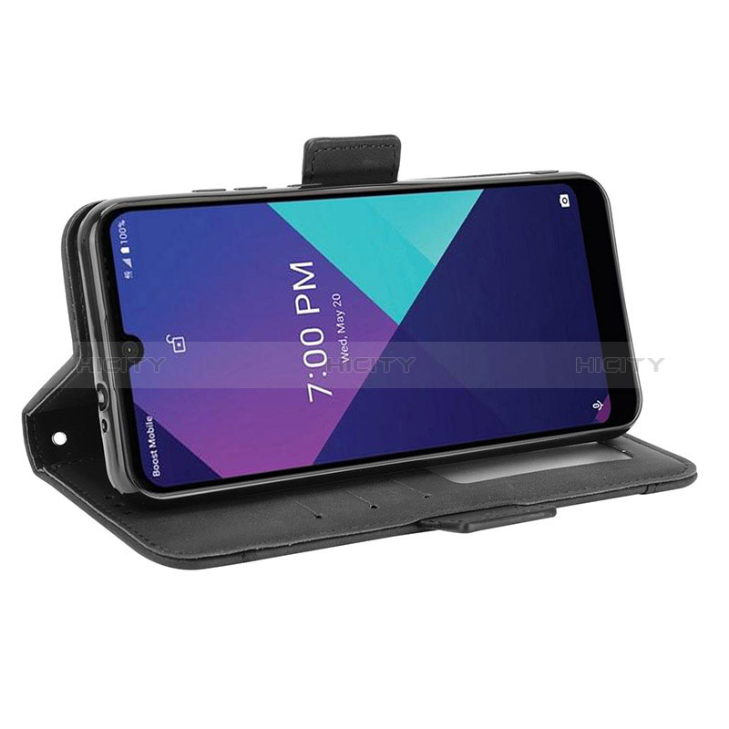 Funda de Cuero Cartera con Soporte Carcasa BY3 para Wiko Ride 3