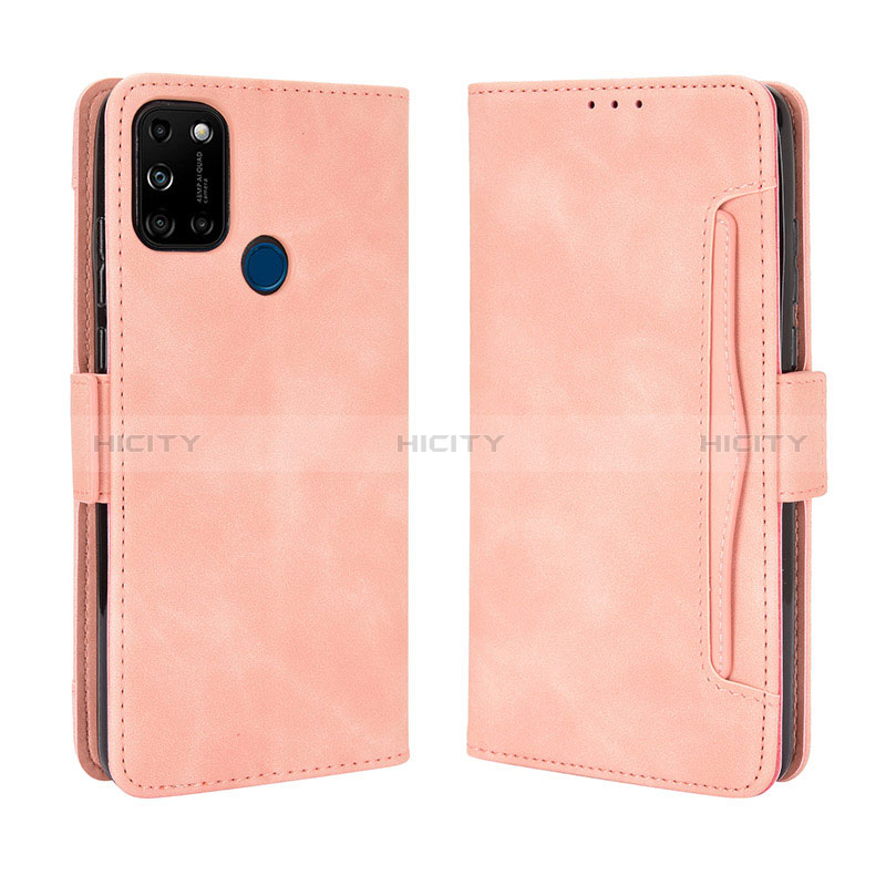 Funda de Cuero Cartera con Soporte Carcasa BY3 para Wiko View5 Plus