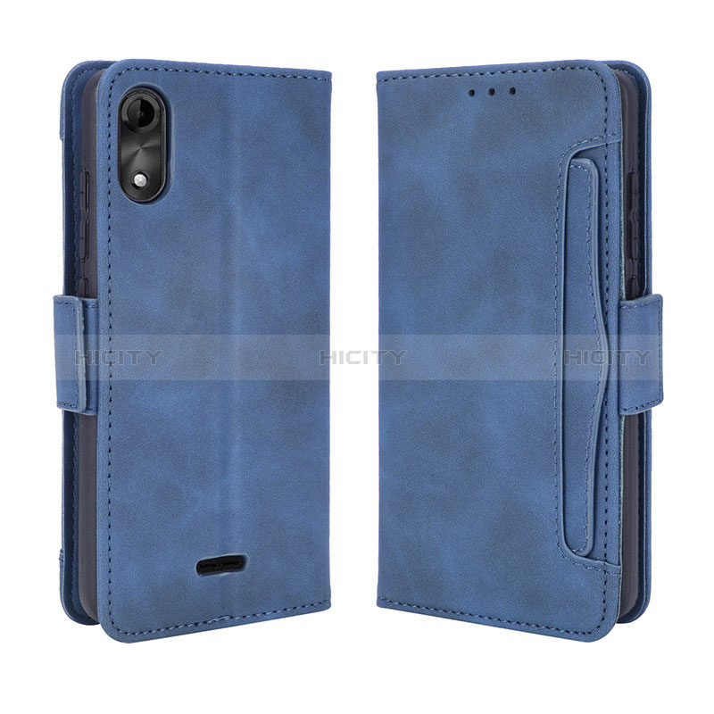 Funda de Cuero Cartera con Soporte Carcasa BY3 para Wiko Y51