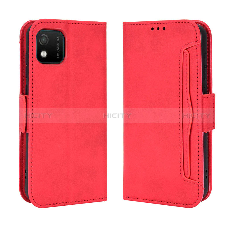 Funda de Cuero Cartera con Soporte Carcasa BY3 para Wiko Y52