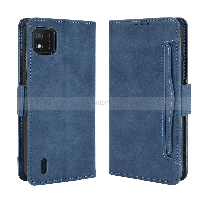 Funda de Cuero Cartera con Soporte Carcasa BY3 para Wiko Y62