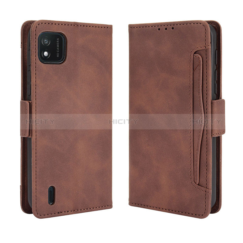 Funda de Cuero Cartera con Soporte Carcasa BY3 para Wiko Y62