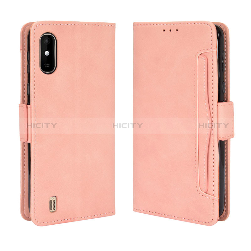 Funda de Cuero Cartera con Soporte Carcasa BY3 para Wiko Y81