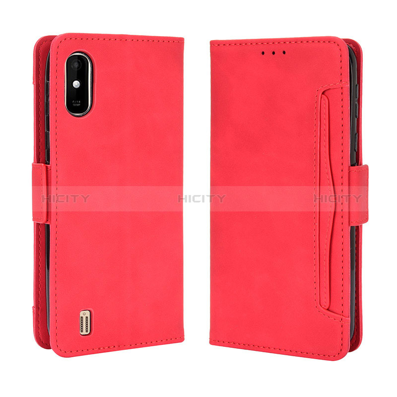 Funda de Cuero Cartera con Soporte Carcasa BY3 para Wiko Y81