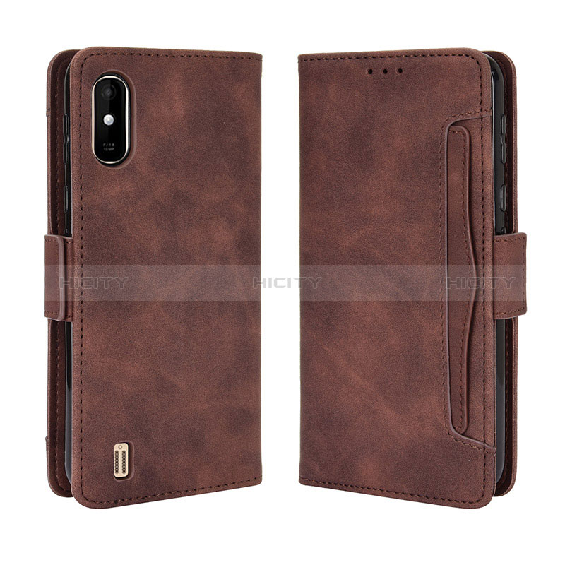 Funda de Cuero Cartera con Soporte Carcasa BY3 para Wiko Y81