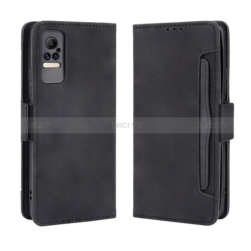 Funda de Cuero Cartera con Soporte Carcasa BY3 para Xiaomi Civi 5G Negro