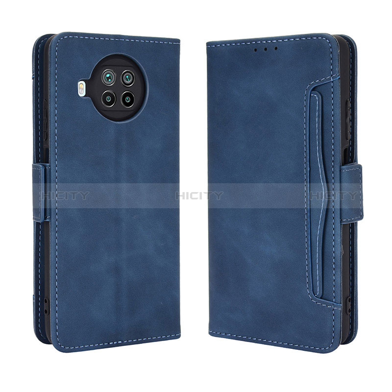 Funda de Cuero Cartera con Soporte Carcasa BY3 para Xiaomi Mi 10T Lite 5G Azul