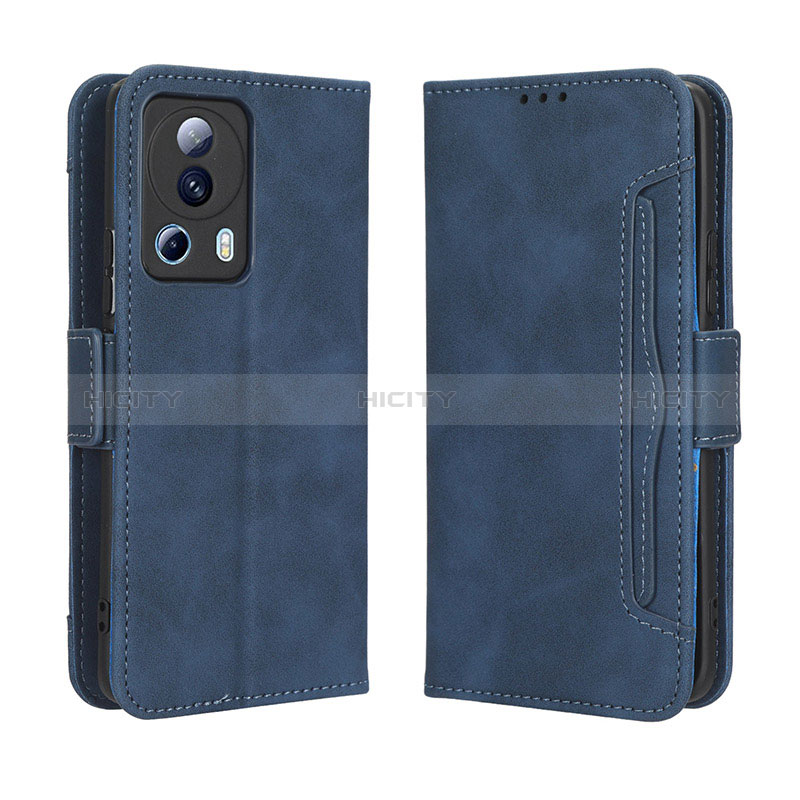 Funda de Cuero Cartera con Soporte Carcasa BY3 para Xiaomi Mi 12 Lite NE 5G Azul